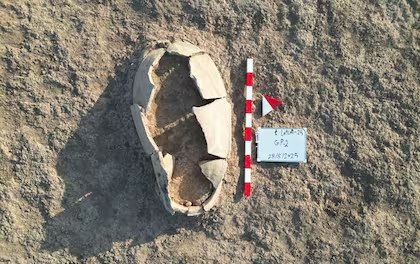 Una represa se secó y dejó al descubierto una ciudad de más de 2000 años de antigüedad