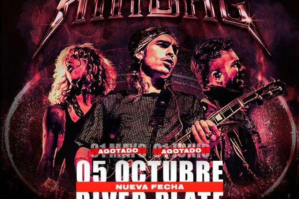 Nuevo show de Airbag en River este fin de semana