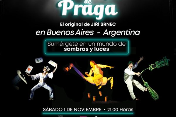 El Teatro Negro de Praga este sábado en Buenos Aires