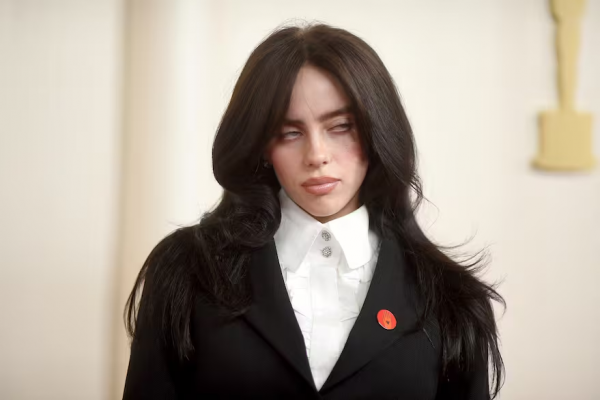 Billie Eilish cayó al piso luego de ser violentamente empujada por un fan, en medio de un recital en Miami