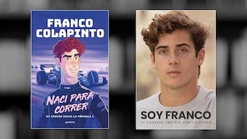 Franco Colapinto publica dos libros en los que habla de su vida y su camino
