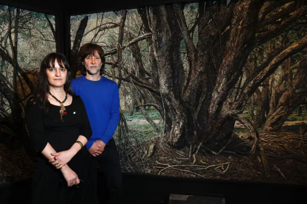 Sale de gira por nuestro país la obra más cara del arte argentino