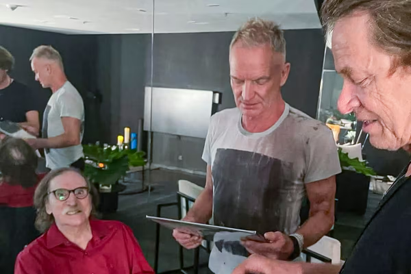 «Es un honor cantar con él»: Charly García y Sting en la tapa de Rolling Stone Argentina