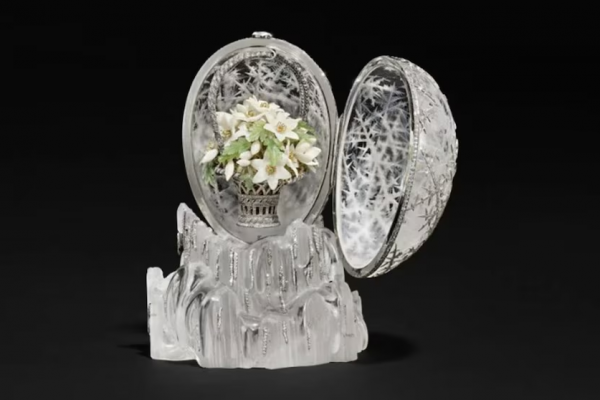 El “Huevo de Invierno” de Fabergé: la joya imperial más sofisticada de la historia sale a subasta