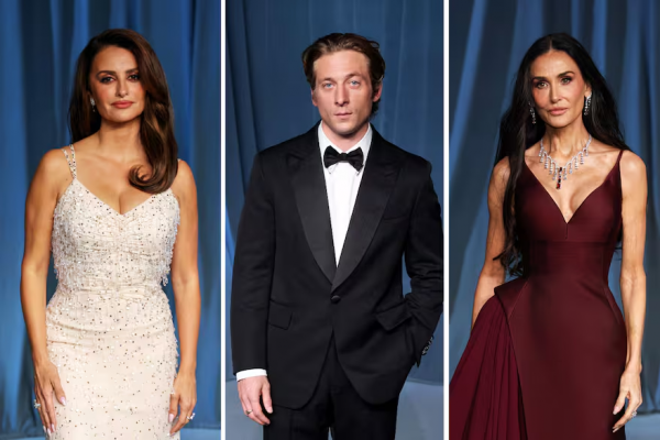 Noche de fiesta: George Clooney, Demi Moore, Penélope Cruz y Jeremy Allen White celebraron a la Academia del cine de Hollywood