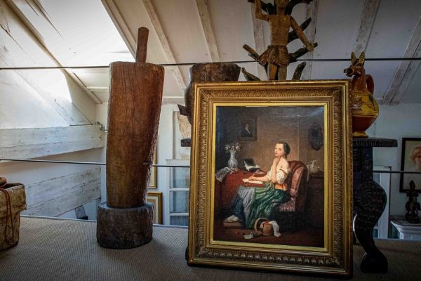 Recuperaron un cuadro de San Martín con una amante desconocida oculto durante 150 años