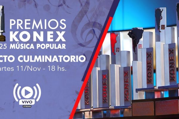 Hoy se realiza el Acto Culminatorio Premios Konex 2025 a la Música Popular