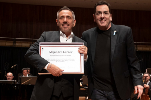 Alejandro Lerner fue declarado Personalidad Emérita de la Cultura de la Nación