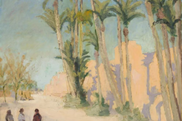 Una pintura de Winston Churchill conquistó una subasta con un récord millonario