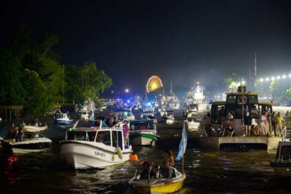 Tigre celebra el Día de la Virgen con su tradicional procesión náutica