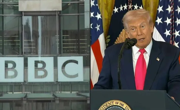 Donald Trump demandó a la BBC por u$s10.000 millones por difamación en un documental