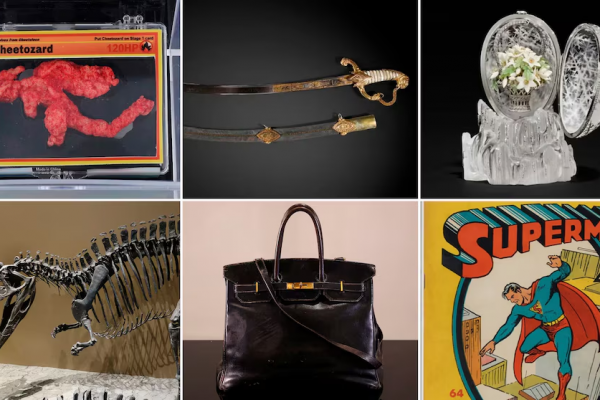 Del cómic de Superman a un huevo Fabergé: los 10 objetos de colección que se vendieron por una fortuna en 2025