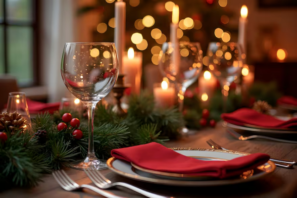 Cinco ideas fáciles para decorar tu mesa navideña y dejarla como de película