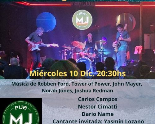 Blues Fusion con el trío Gregonians