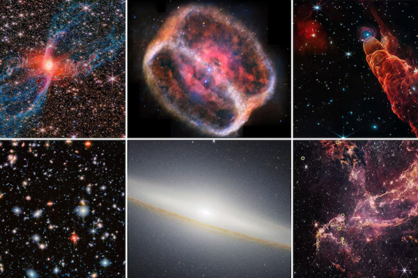 Las 10 imágenes más impactantes del Telescopio James Webb en 2025: qué revelaron sobre el universo