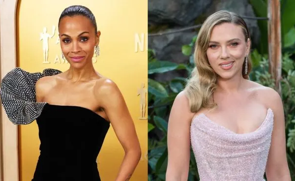 Zoe Saldaña superó a Scarlett Johansson como la actriz más taquillera de todos los tiempos