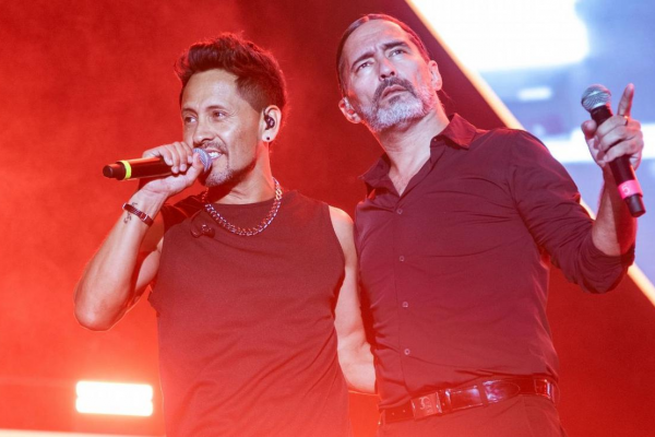 La Konga lanzó su primer material en vivo en Vélez junto a Daniel Agostini