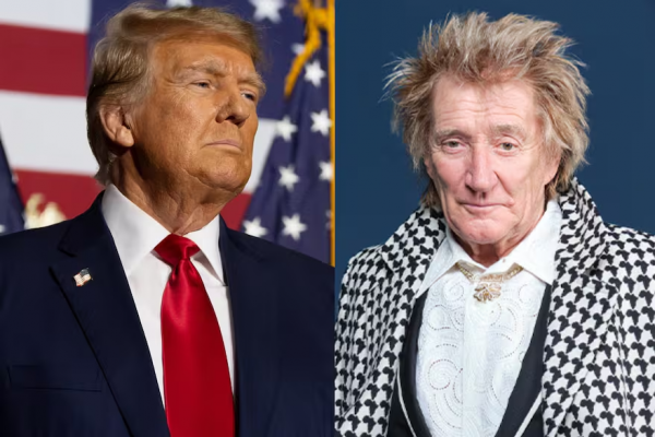 Rod Stewart volvió a cargar contra Donald Trump: “Puede que solo sea una humilde estrella de rock, pero tengo mis opiniones”