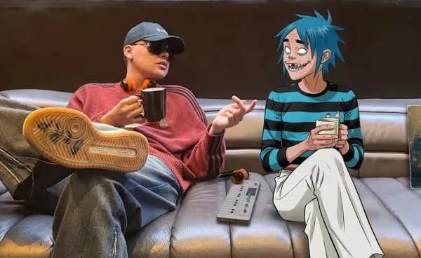 Gorillaz presentó «Orange County», su colaboración con Bizarrap y adelanto de su nuevo álbum