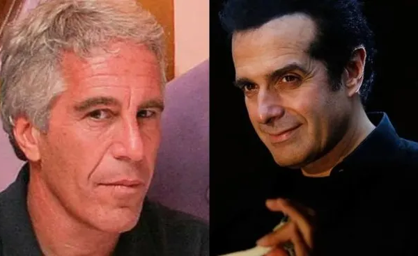 Jeffrey Esptein y David Copperfield: la foto que demuestra que su vínculo era «muy estrecho»