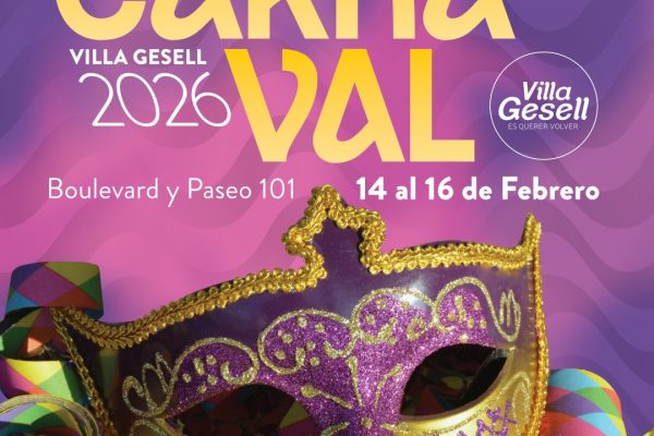Villa Gesell 2026: Feriados de San Valentín y Carnavales repletos de Cultura 