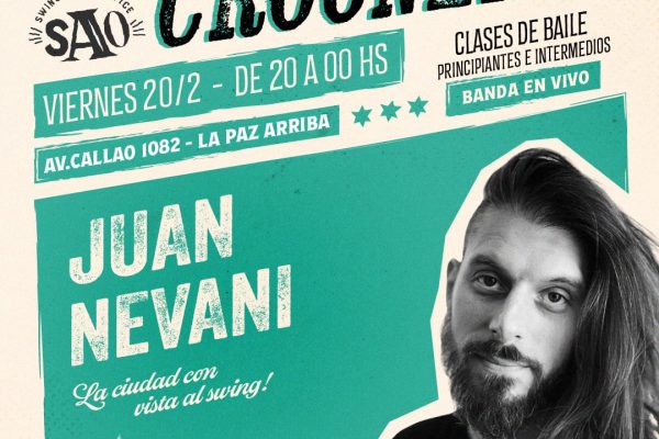 Swingin’ Crooners, show de Juan Nevani 