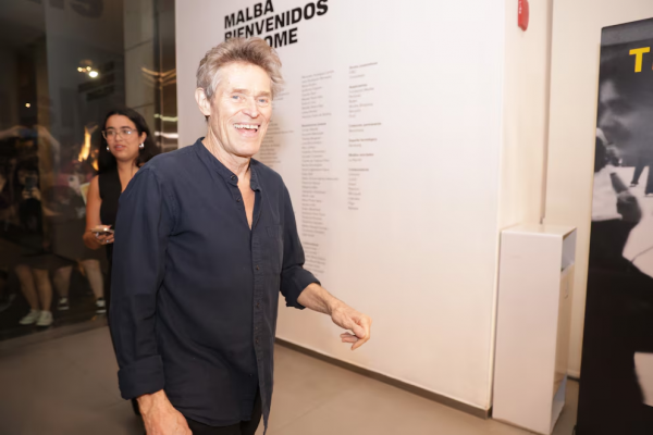 Willem Dafoe en el Malba: “Siempre estoy buscando una aventura”