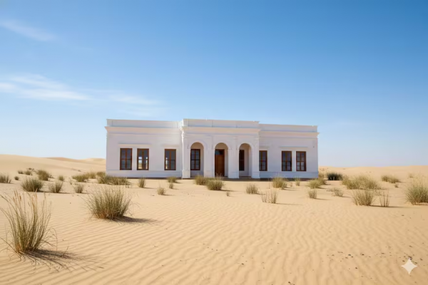 La historia detrás de un mítico hotel que fue tragado por la arena en la costa argentina