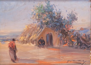 Comenzó la subasta virtual de pintura argentina de Martín Saráchaga