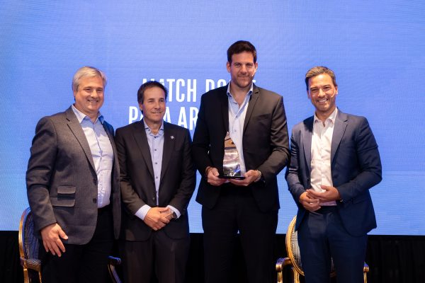 Juan Martín Del Potro le pone la firma a SanCor Salud