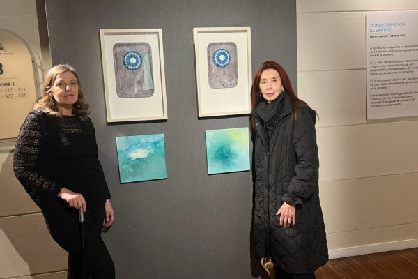 “Donde comienza el sentido”: muestra de Nora Iniesta y Fabiana Sas