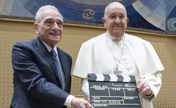 La película de Martin Scorsese sobre el papa Francisco se estrenó en el Vaticano a un año de su muerte