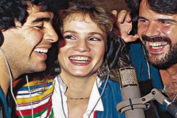 Lucía Galán: del romance de 9 meses con Maradona y el padre de su hija, al actor con el que tuvo una larga relación “puertas afuera”