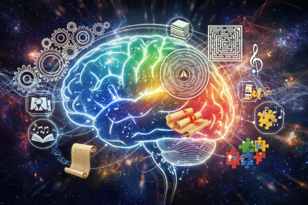 Cómo el cerebro conecta ideas: identifican una región clave detrás de la creatividad