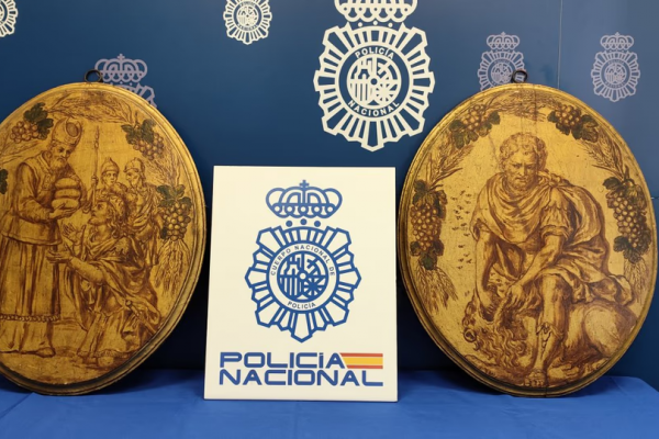 Recuperan en Sevilla dos pinturas de Lucas Valdés desaparecidas desde 1930