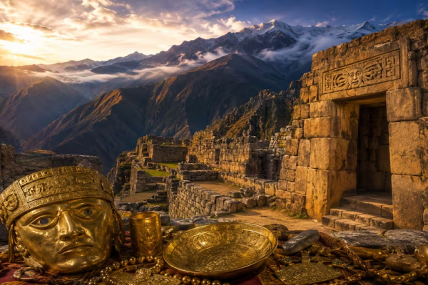 Hallazgo arqueológico en Perú: creen haber encontrado el templo perdido más sagrado del Imperio inca donde aparecieron miles de piezas de oro