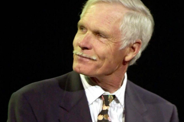 Murió Ted Turner, fundador de CNN, a los 87 años