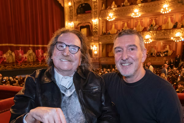 Charly García fue a ver al Ballet del Teatro Colón: los recuerdos con Julio Bocca