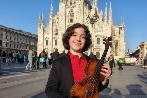Marcos Carreras, el violinista argentino de 12 años que tocará a Piazzolla en Beijing: “No sé si soy un niño prodigio”