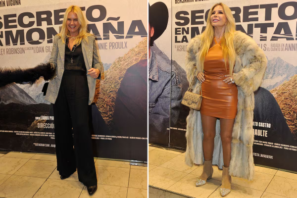 En fotos: de Graciela Alfano a Valeria Mazza, los famosos en la función para invitados de Secreto en la montaña