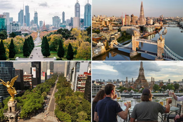Las mejores ciudades del mundo para disfrutar la gastronomía, según un ranking: en qué puesto quedó Buenos Aires