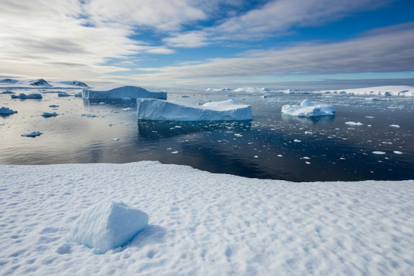 Un abanico oculto bajo el hielo: la Antártida reveló un secreto a 3.000 metros de profundidad