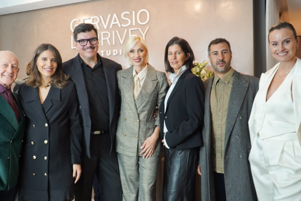 Gervasio Larrivey inauguró su nuevo estudio en el corazón de Buenos Aires rodeado de amigos y celebridades