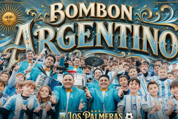 Los Palmeras presentaron su tema del Mundial para alentar a la Selección: “Bombón argentino”