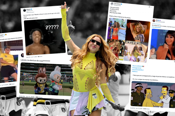Los mejores memes de la primera inauguración del Mundial 2026: de Shakira “reina” a la insólita aparición de las Labubus