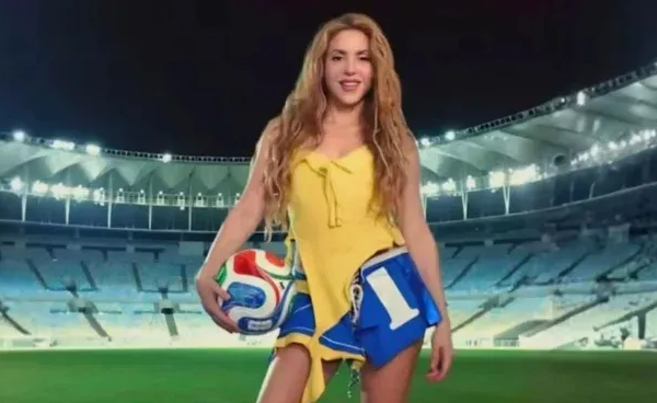 Shakira hace historia y lleva la canción oficial del Mundial al Top 2 global de Spotify