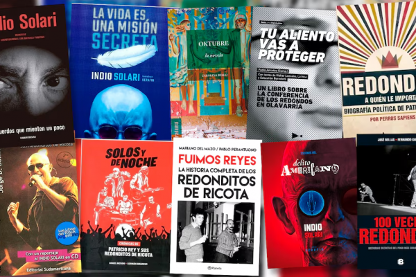10 libros para entender la construcción del mito del Indio Solari y Los Redondos