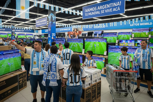 La fiebre del Mundial dispara la venta de televisores: cuáles son los modelos más vendidos, cuánto cuestan y cómo financiarlos