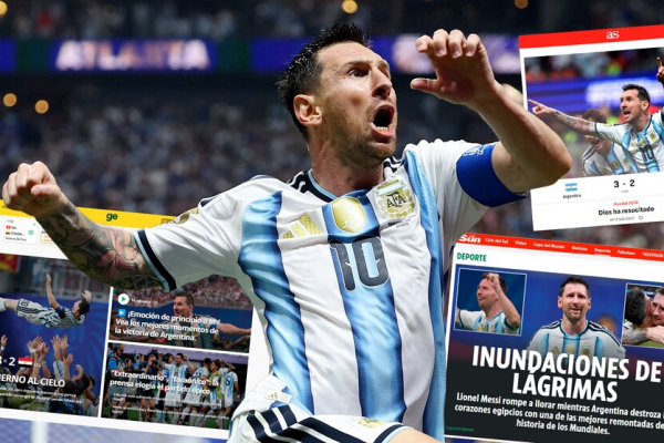 “Dios ha resucitado”: las repercusiones de los medios del mundo tras la remontada de Argentina ante Egipto en el Mundial