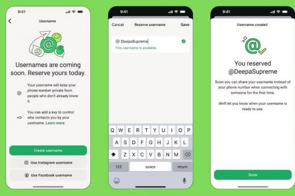 WhatsApp ya lanzó los nombres de usuario: cómo reservar uno y para qué sirven